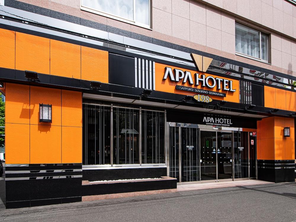 Apa Hotel Sapporo Susukino Eki Minami Exterior foto