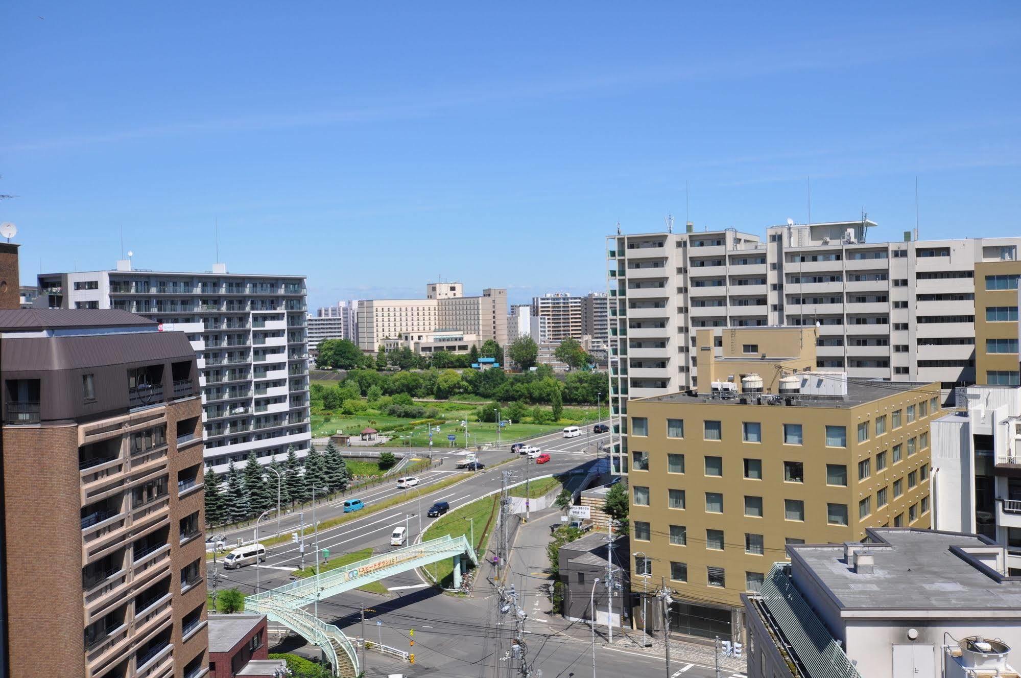 Apa Hotel Sapporo Susukino Eki Minami Exterior foto