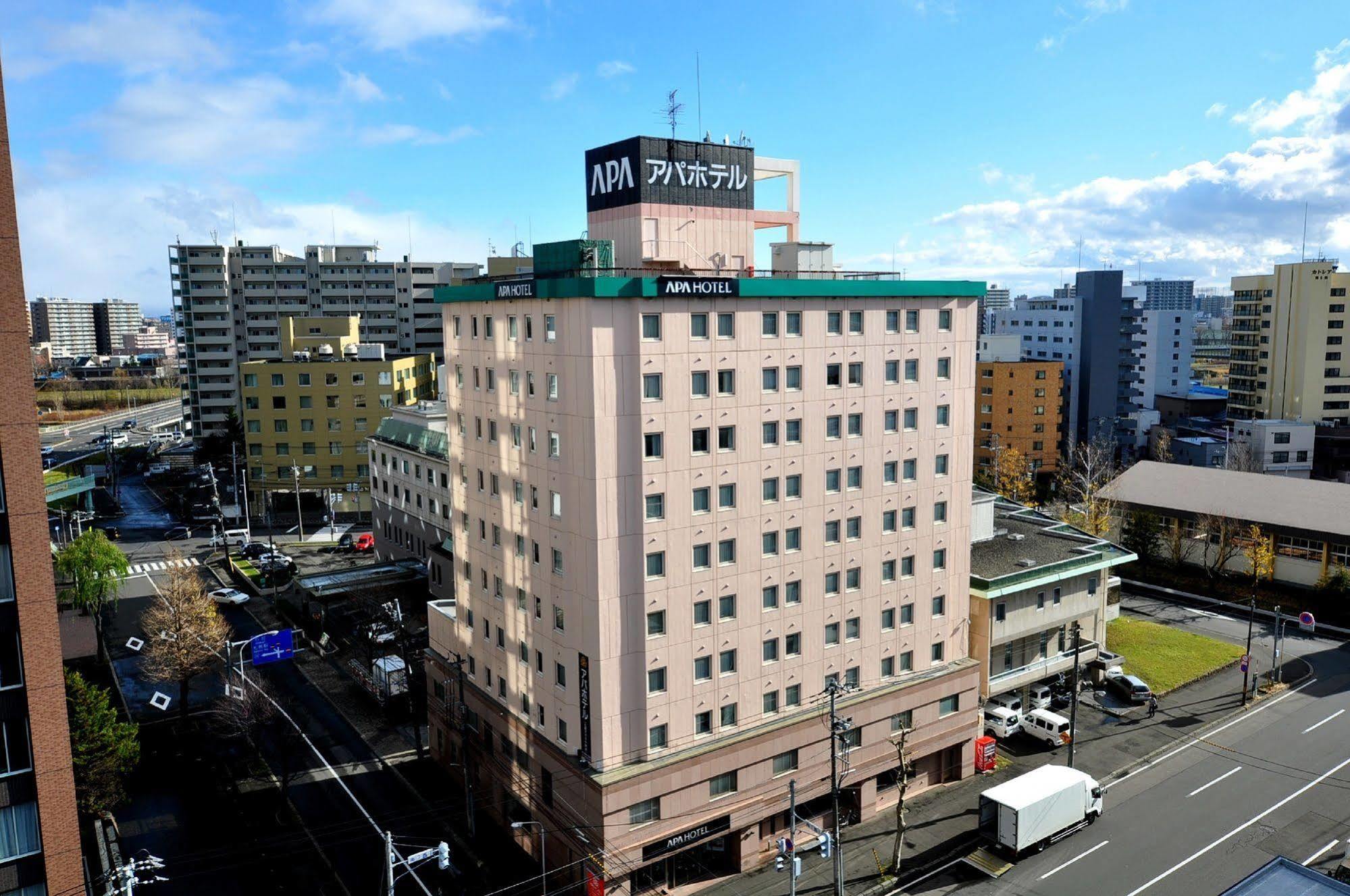 Apa Hotel Sapporo Susukino Eki Minami Exterior foto